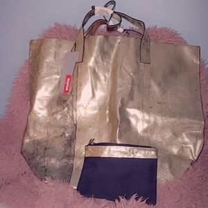 Sorpresa! Genuine Italian Leather Bag & Wallet NWT
